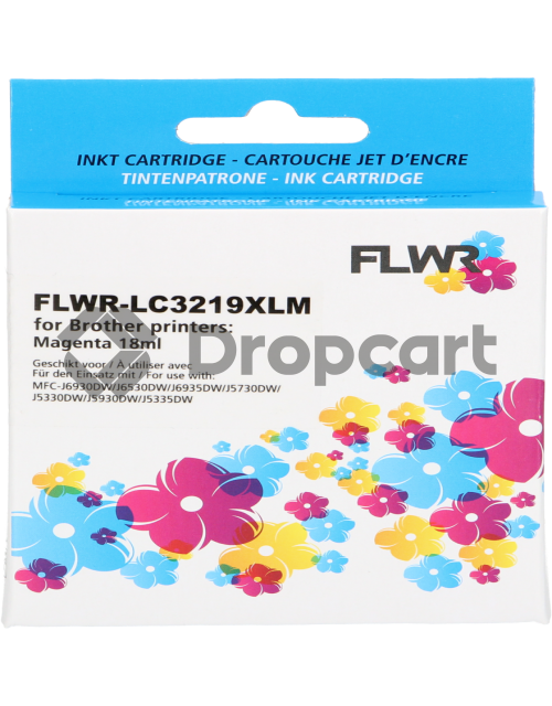 FLWR Brother LC-3219M magenta (Huismerk)