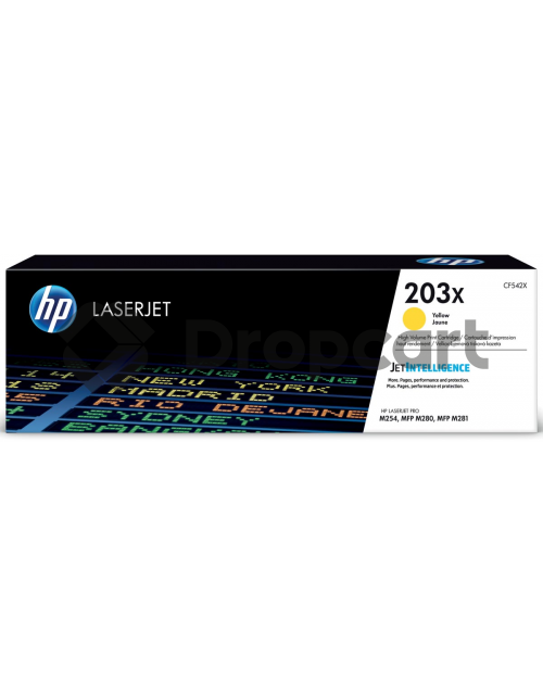 HP 203X geel