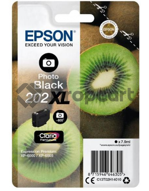 Epson 202XL foto zwart