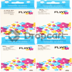 FLWR FLWR HP 88XL 4-pack zwart en kleur (Huismerk)