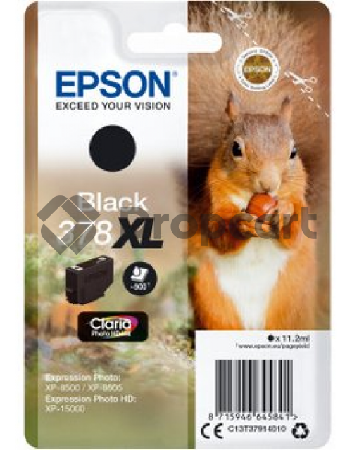 Epson 378XL zwart