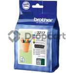 Brother LC-3217 Multipack zwart en kleur