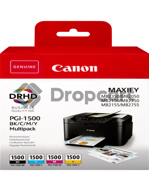 Canon PGI-1500 Multipack zwart en kleur