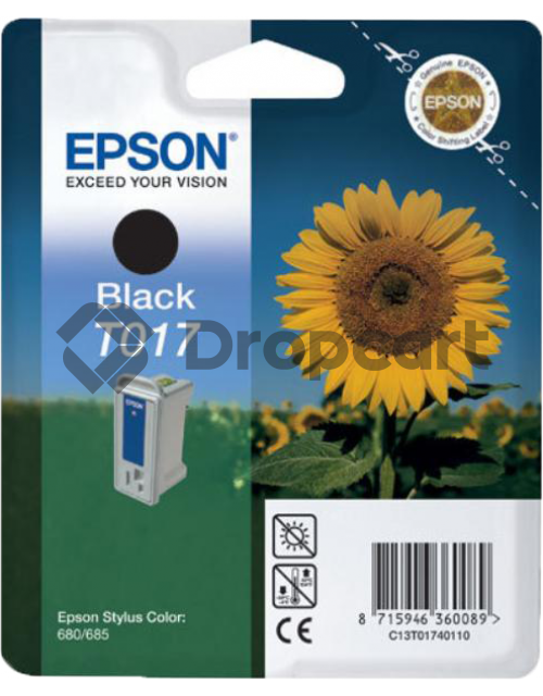 Epson T017 zwart