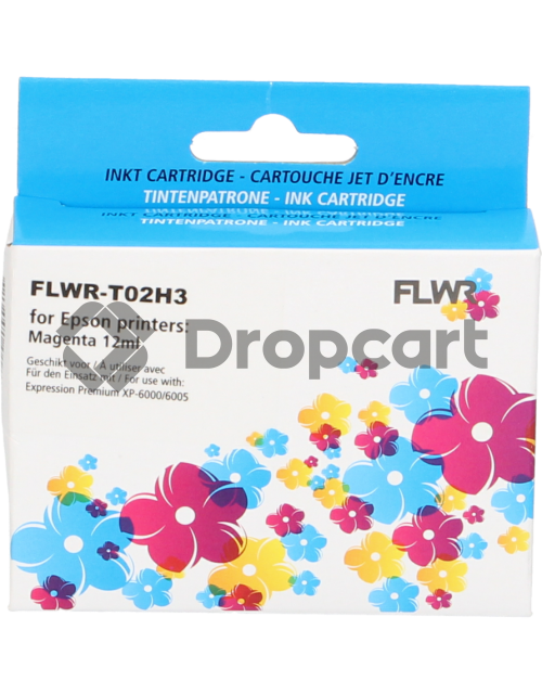 FLWR FLWR Epson 202XL magenta (Huismerk)