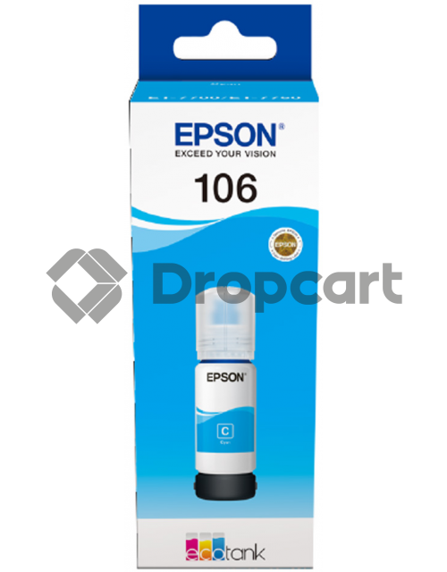 Epson 106 Ecotank cyaan