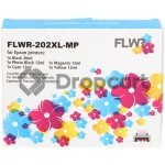 FLWR Epson 202XL Multipack zwart en kleur (Huismerk)