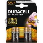 Duracell AAA Plus Power 100% 4-pack