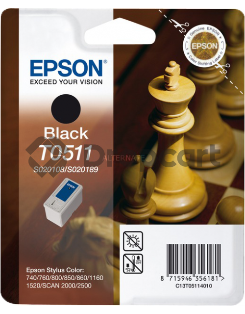 Epson T0511 zwart