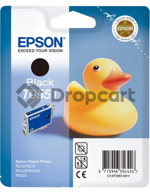 Epson T0551 zwart