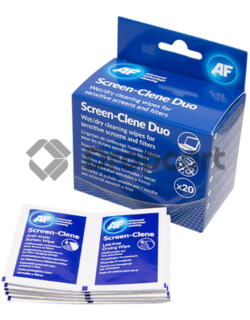 AF Screen-Clean duo 20 stuks