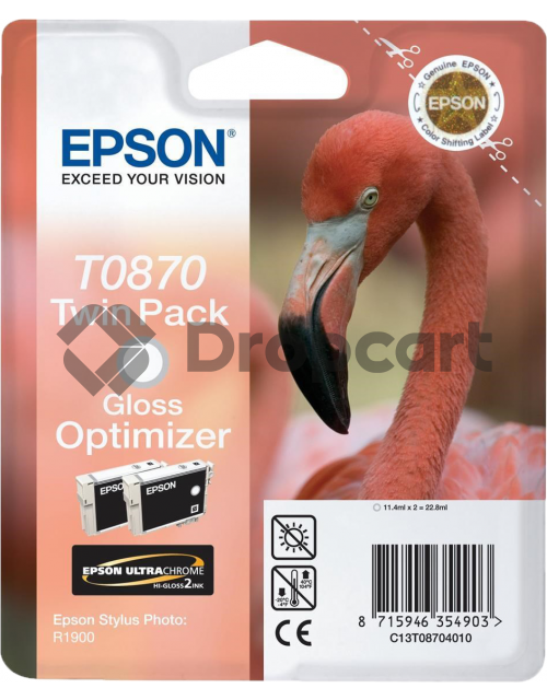 Epson T0870 glossy optimizer