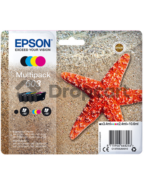 Epson 603 Multipack zwart en kleur