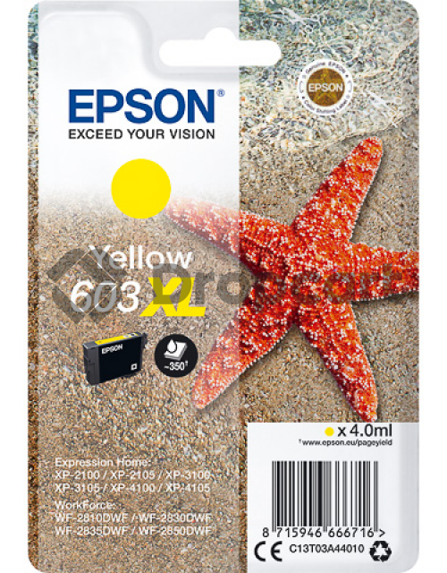 Epson 603XL geel