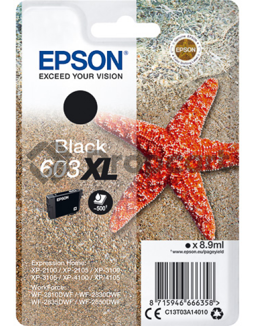 Epson 603XL zwart