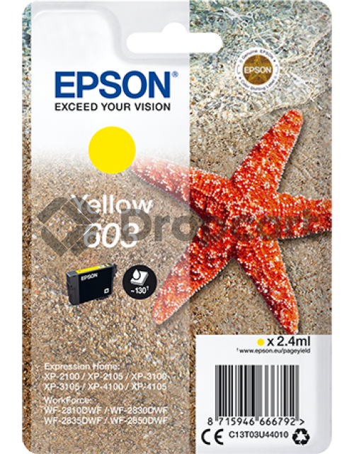 Epson 603 geel