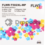 FLWR Epson 502XL Multipack zwart en kleur (Huismerk)