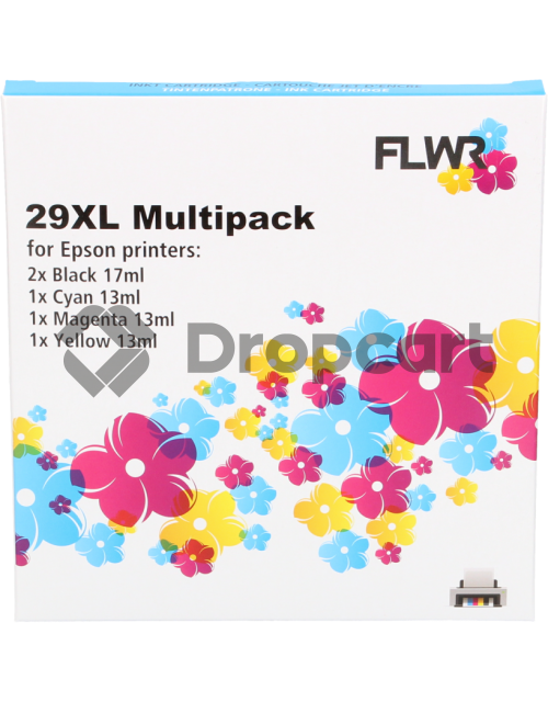 FLWR Epson 29XL Multipack zwart en kleur (Huismerk)