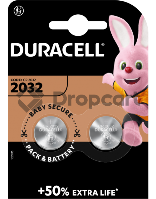 Duracell CR2032 2-pack