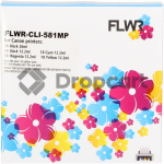 FLWR Canon CLI-581XXL Multipack zwart en kleur (Huismerk)