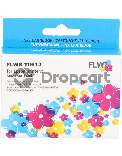 FLWR Epson T0613 magenta (Huismerk)