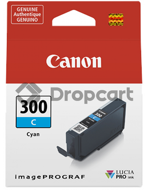 Canon PFI-300C cyaan