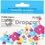 FLWR Epson T0611 zwart (Huismerk)