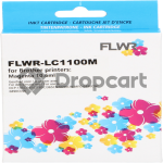 FLWR Brother LC-980M magenta (Huismerk)