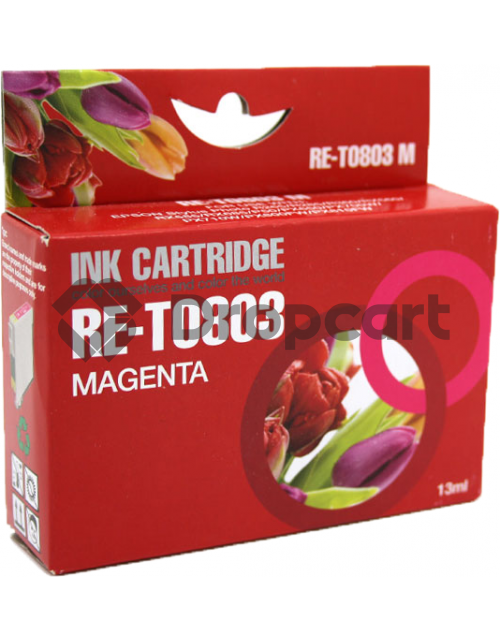 Epson T0803 magenta (Huismerk)