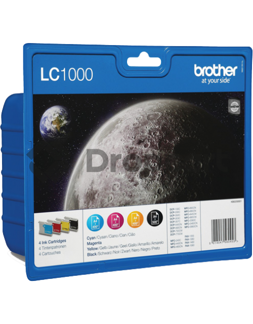 Brother LC-1000 multipack zwart en kleur