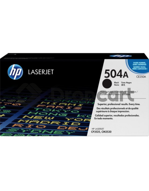 HP 504A toner zwart