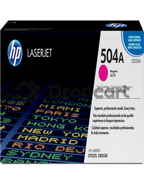 HP 504A toner magenta