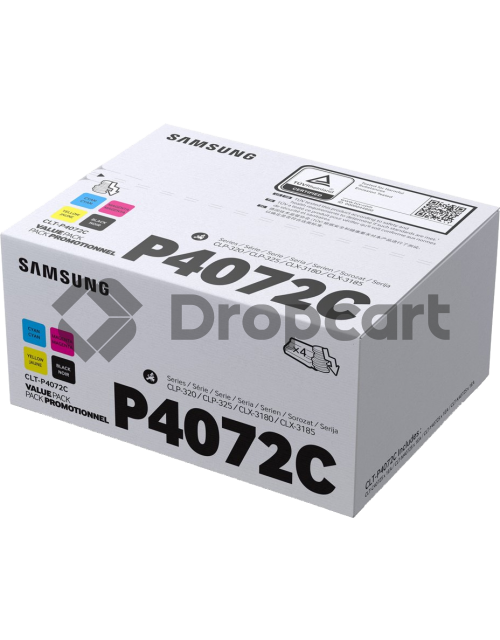 Samsung CLT-P4072C rainbow pack zwart en kleur