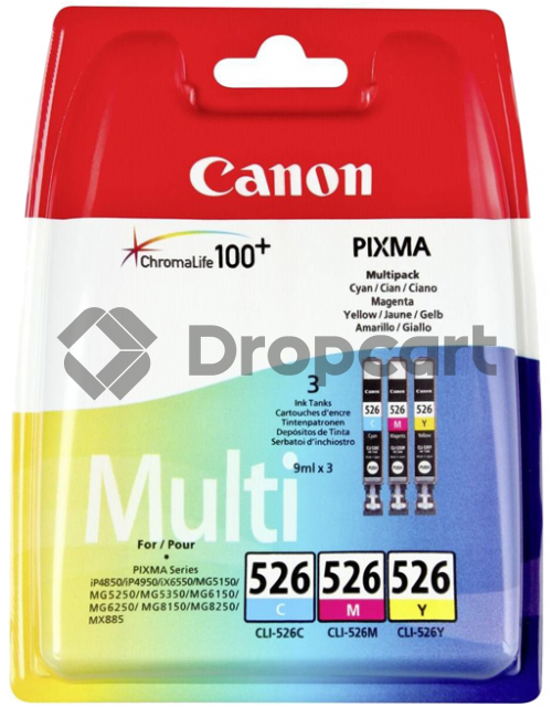 Canon CLI-526CMY kleur