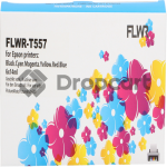 FLWR Epson T557 picturepack zwart en kleur (Huismerk)