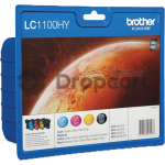 Brother LC-1100HY Multipack zwart en kleur