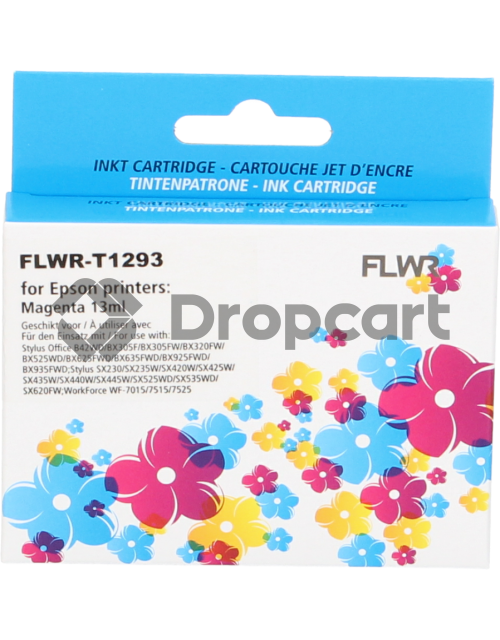 FLWR Epson T1293 magenta (Huismerk)