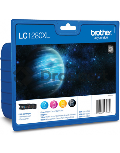 Brother LC-1280 Multipack zwart en kleur