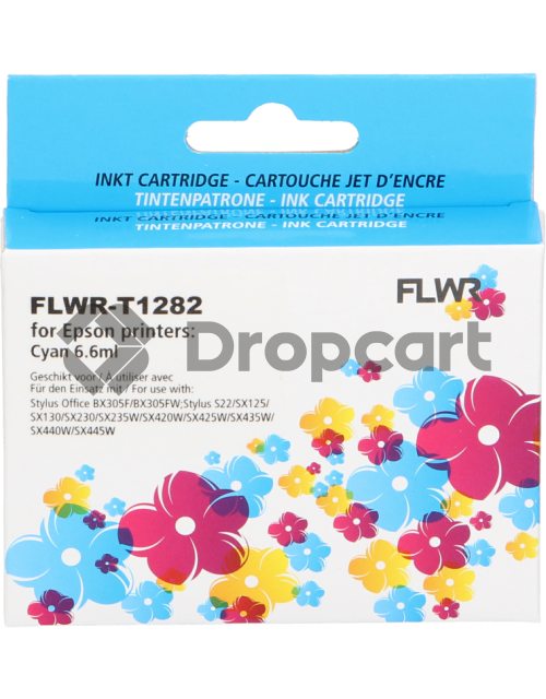 FLWR Epson T1282 cyaan (Huismerk)