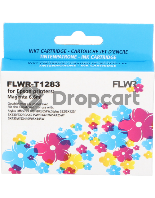 FLWR Epson T1283 magenta (Huismerk)