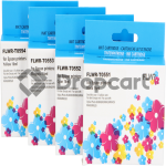 FLWR Epson T0556 Multipack zwart en kleur (Huismerk)