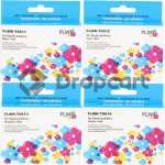 FLWR FLWR Epson T0615 multipack zwart en kleur (Huismerk)