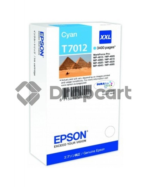 Epson T7012 cyaan