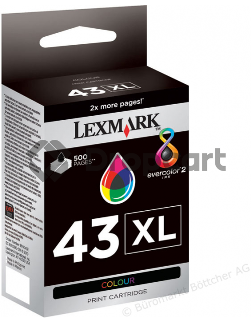 Lexmark 43XL kleur