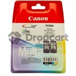 Canon PG-510/CL-511 zwart en kleur