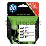 HP 364 Multipack zwart en kleur