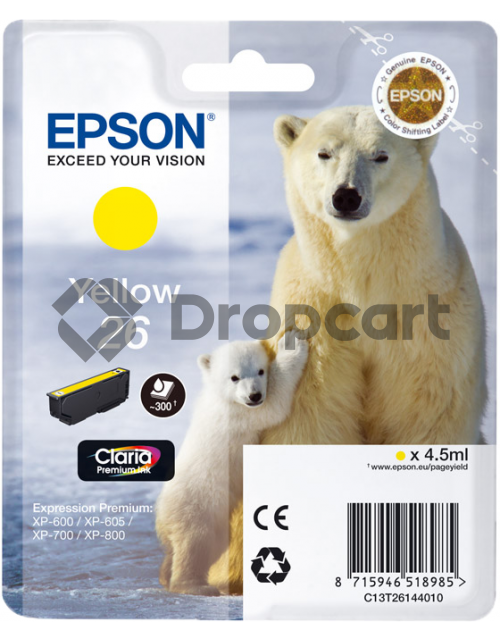 Epson 26 geel