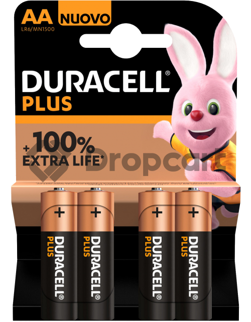 Duracell AA Plus 100% 4-pack