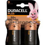 Duracell D Plus 100% 2-pack