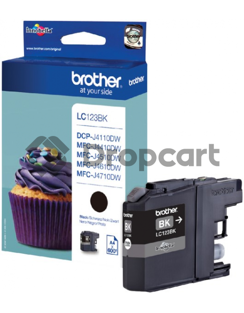 Brother LC-123BK zwart